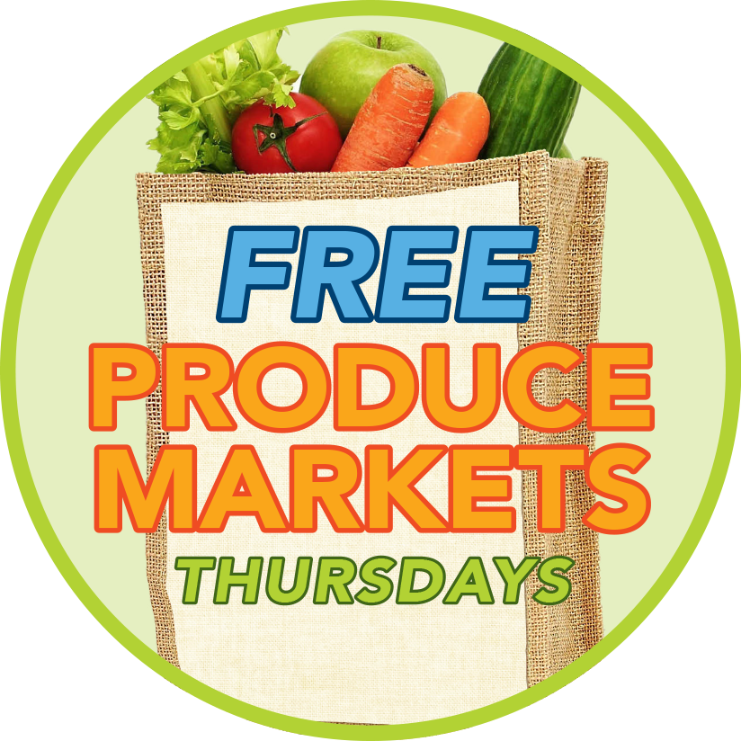 Free Produce Markets and Wellness Education