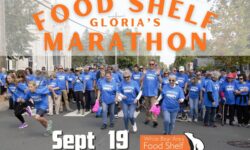 Gloria's 14th Annual Food Shelf Shortest Marathon is a ONE BLOCK run created by Gloria Carpenter to benefit the White Bear Area Food Shelf. Saturday, September 19, 2026